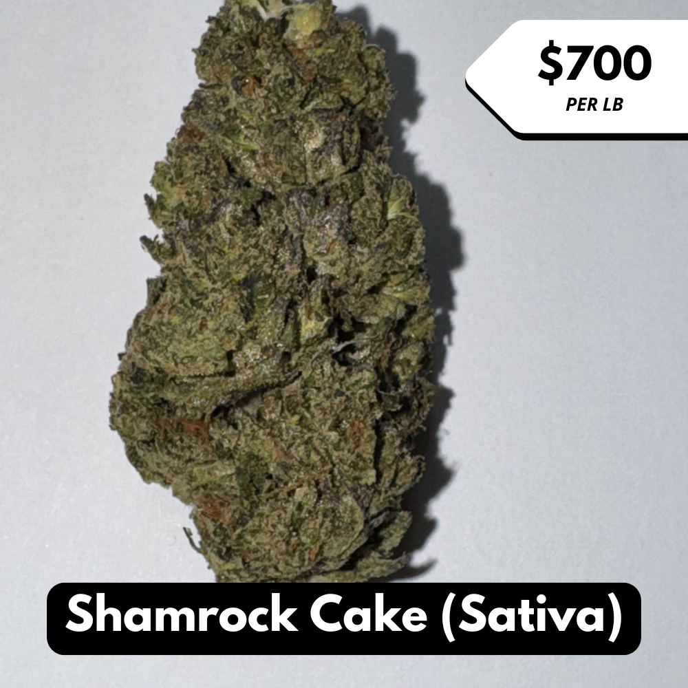Natural THC-A Flower (Sativa ~ Shamrock Cake)