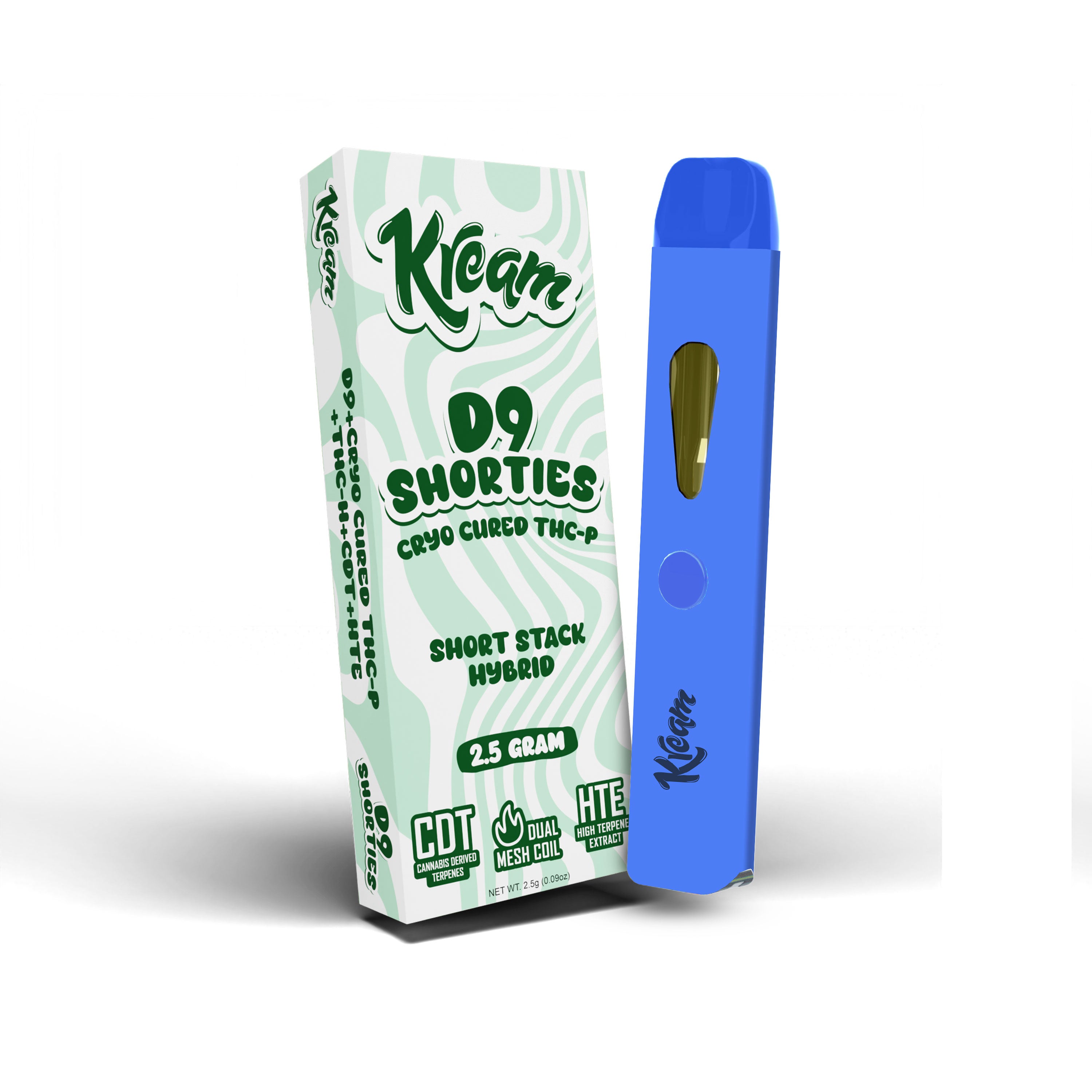 Kream D9 Shorties Disposable (2500mg)