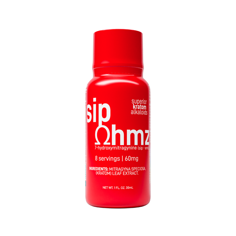 Sip OHMZ Super Kratom Alkaloid Shot