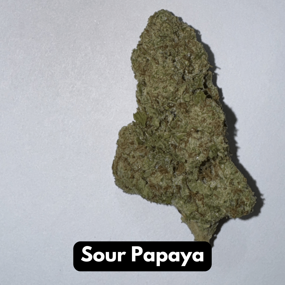 Natural THC-A Flower (Sour Papaya)