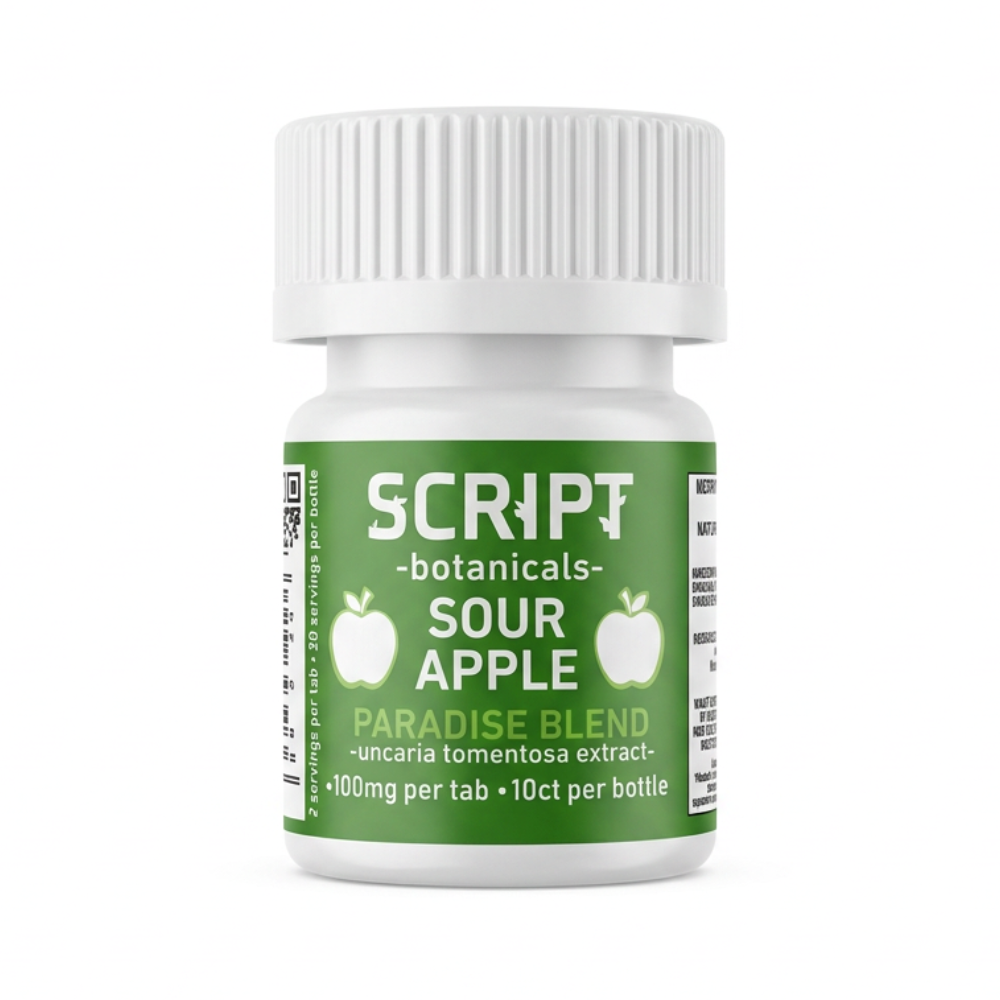 Script x Maui Labs Paradise Blend (Uncaria Tomentosa) Tablets (1000mg - 10 Count)