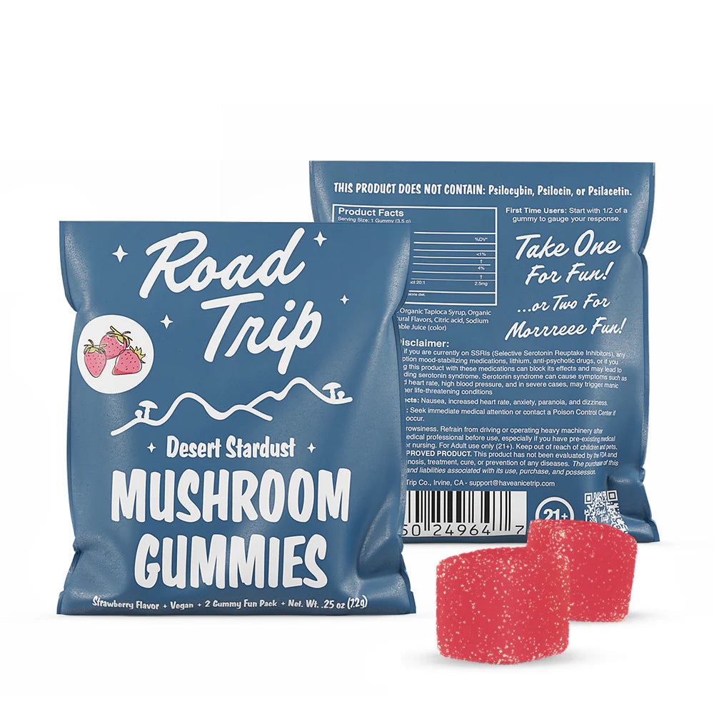 Road Trip Desert Stardust Mushroom Gummies (2 Count)