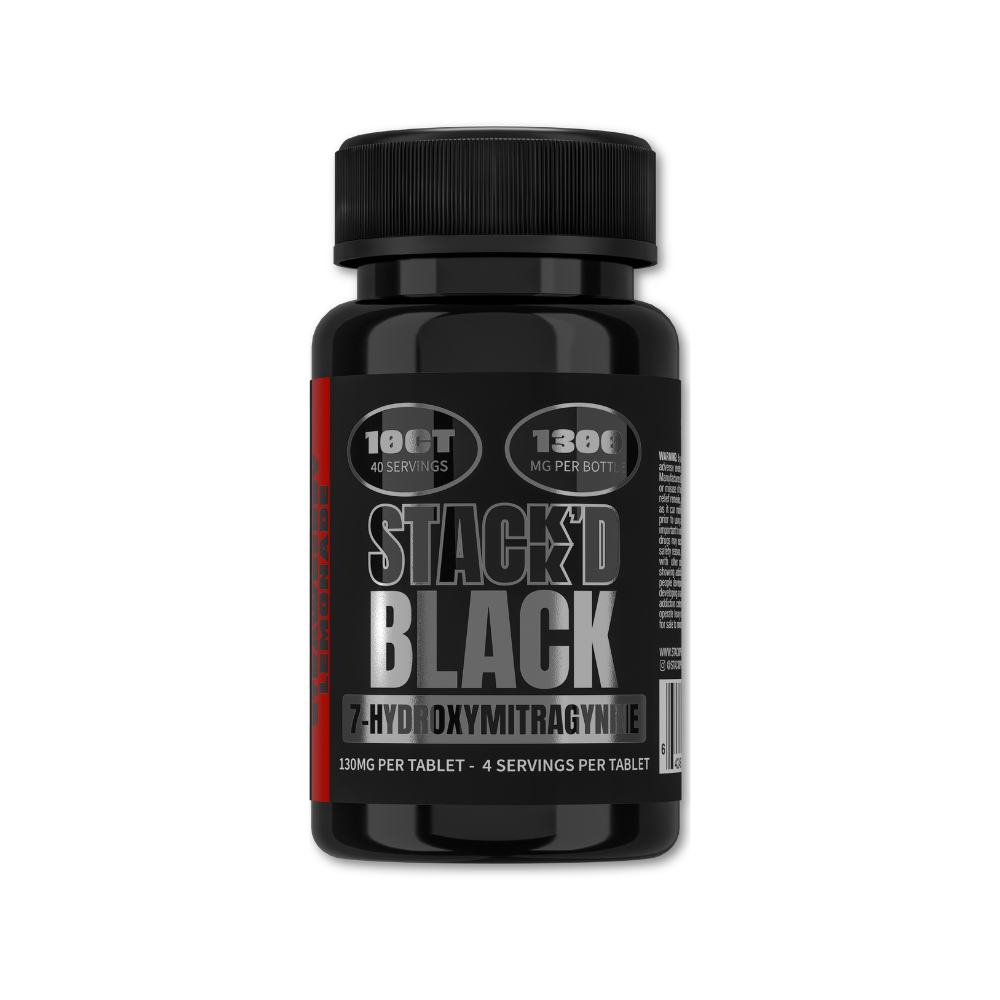 Stack'd Black 7-OH Tablets (1300mg - 10ct)