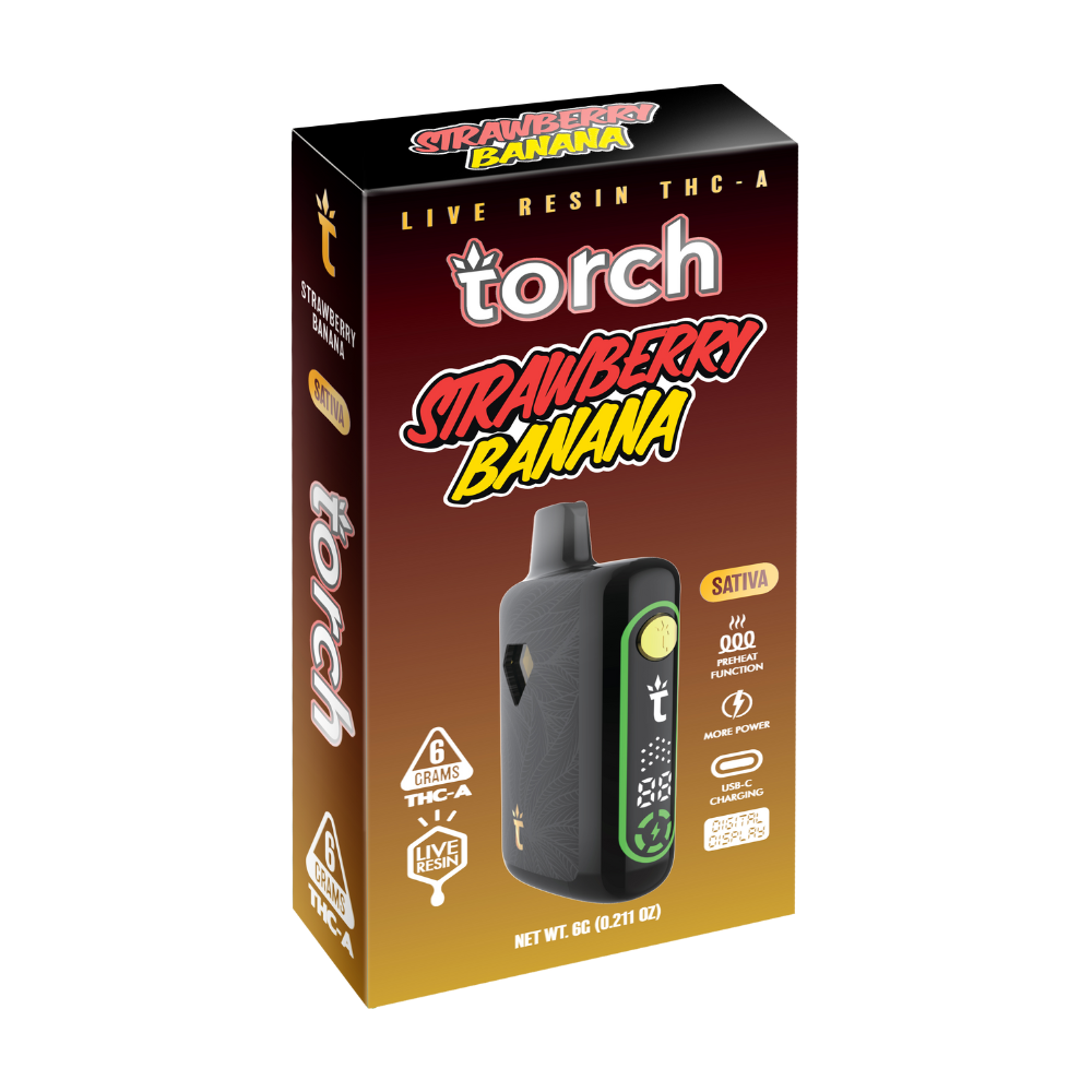 Torch Live Resin THC-A Pulse Disposable (6000mg)