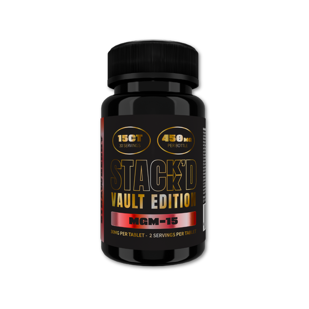 Stack'd MGM-15 Tablets - Vault Edition (450mg - 15 Count)