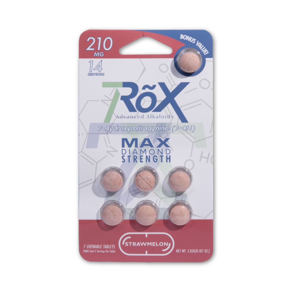 7Rox Max Diamond Strength 7-OH Tablets (210mg - 7 Count)