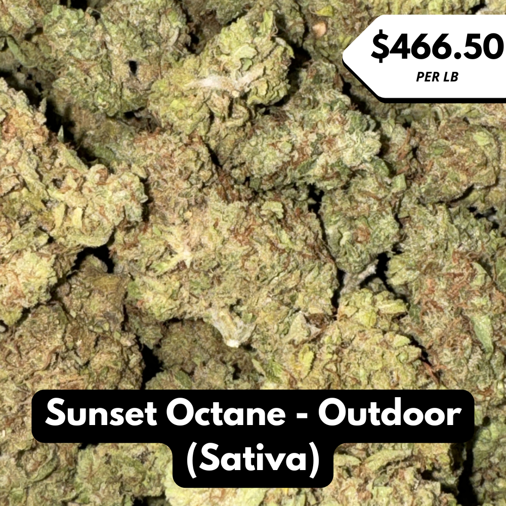 Natural THC-A Flower (Sunset Octane - Outdoor)