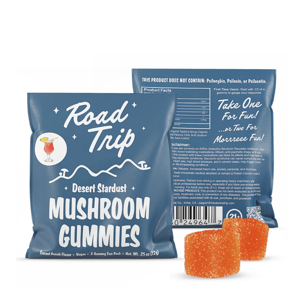 Road Trip Desert Stardust Mushroom Gummies (2 Count)