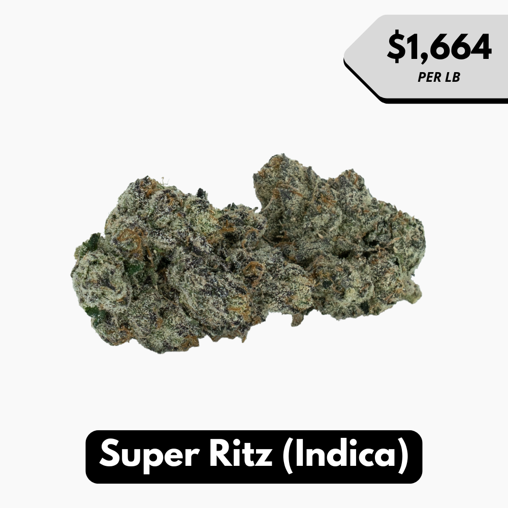 Natural THC-A Flower (Indica ~ Super Ritz)