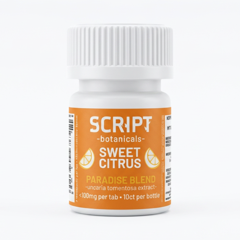 Script x Maui Labs Paradise Blend (Uncaria Tomentosa) Tablets (1000mg - 10 Count)