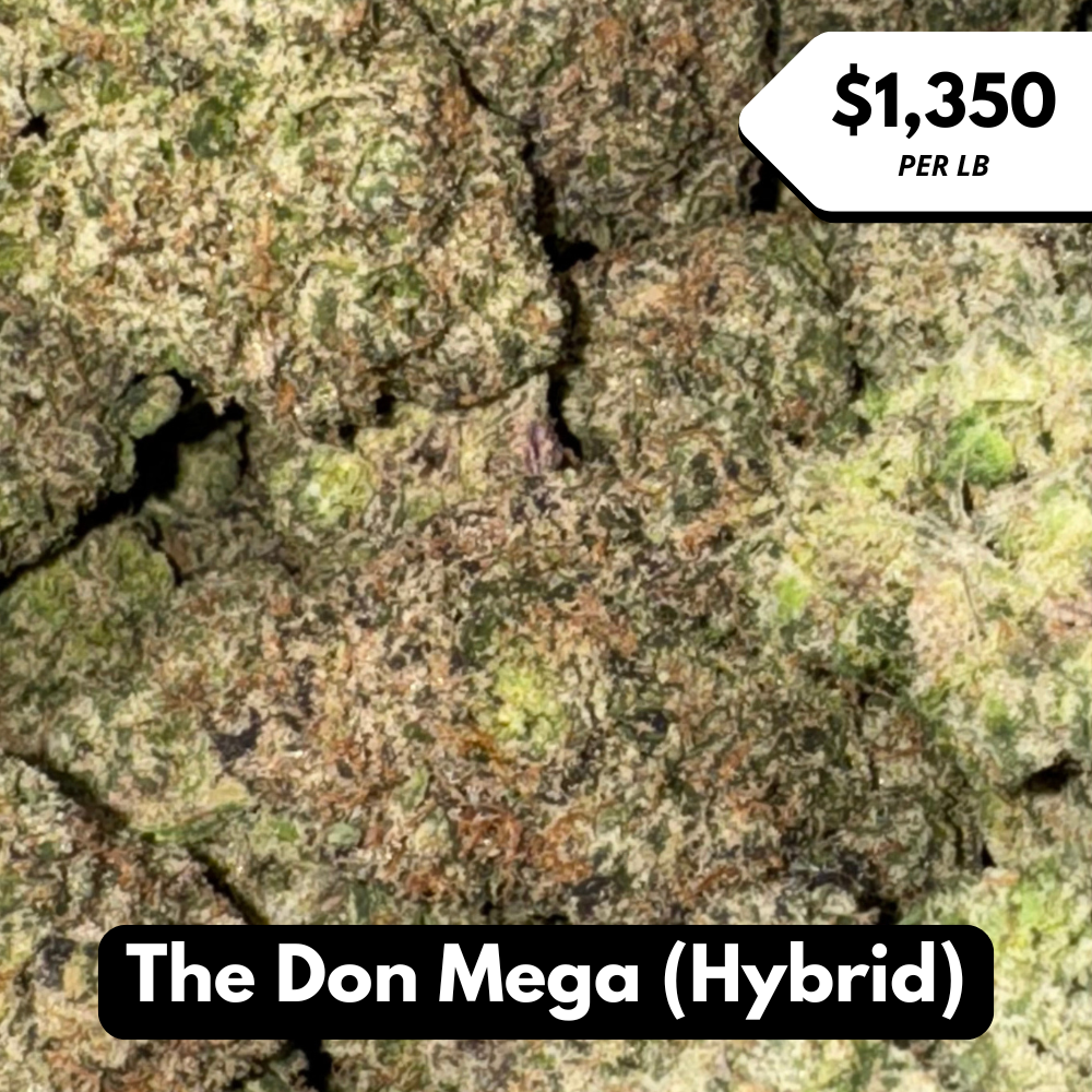 Natural THC-A Flower (Hybrid ~ The Don Mega)