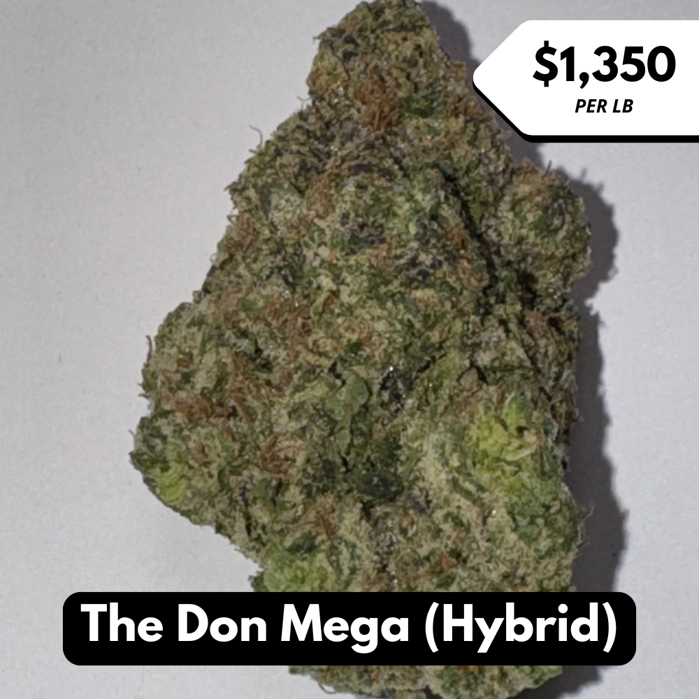 Natural THC-A Flower (Hybrid ~ The Don Mega)