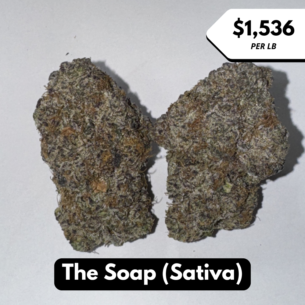 Natural THC-A Flower (Sativa ~ The Soap)