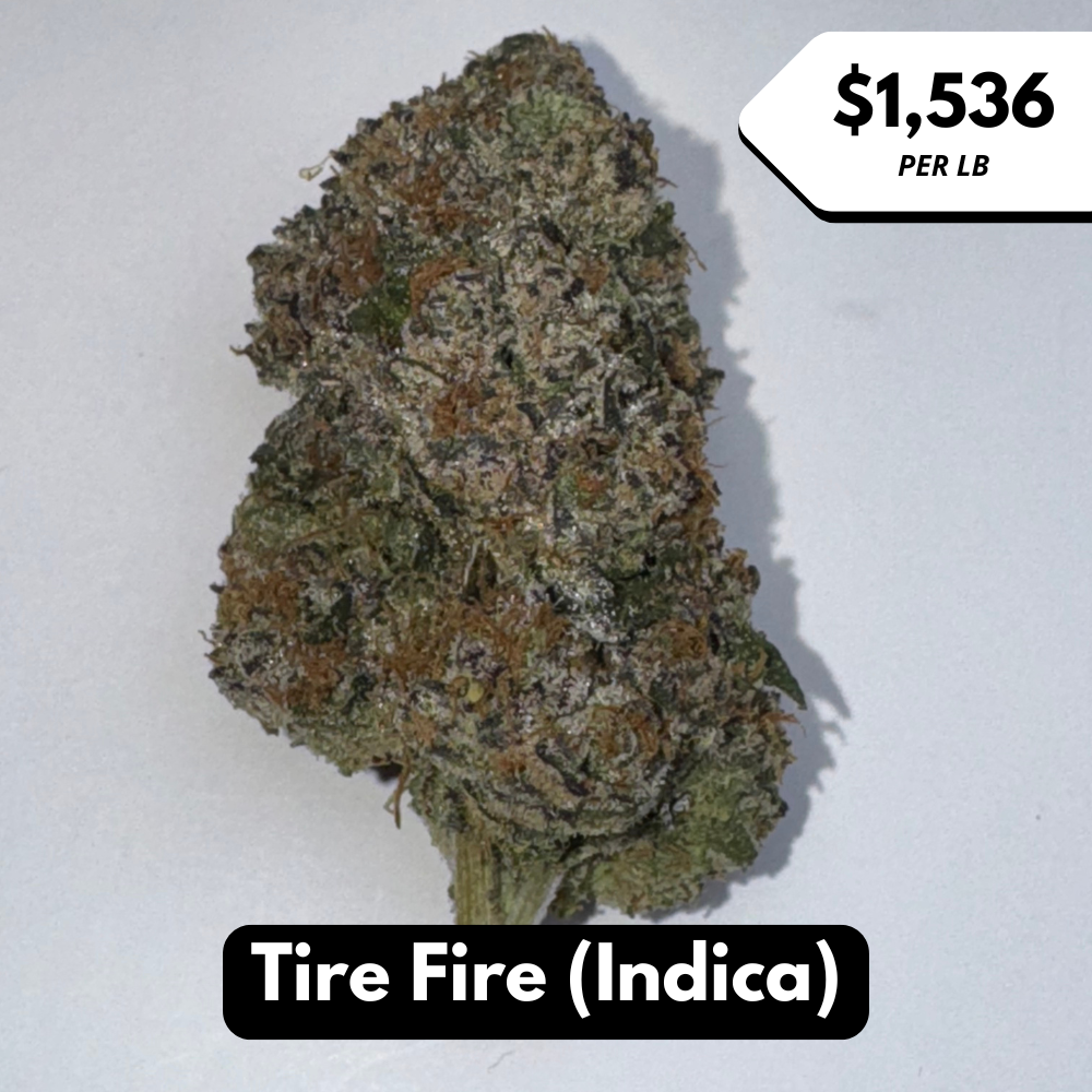 Natural THC-A Flower (Indica ~ Tire Fire)