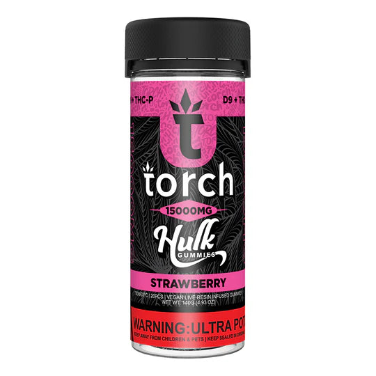 Torch D9 + THC-P Hulk Gummies (15000mg)