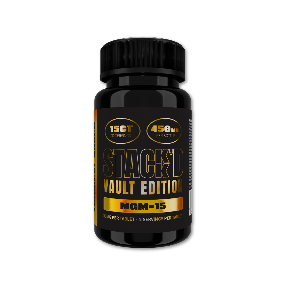 Stack'd MGM-15 Tablets - Vault Edition (450mg - 15 Count)