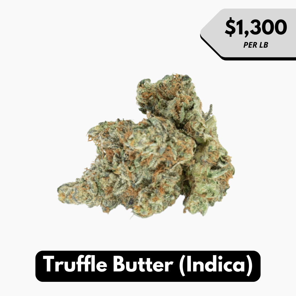 Natural THC-A Flower (Indica ~ Truffle Butter)