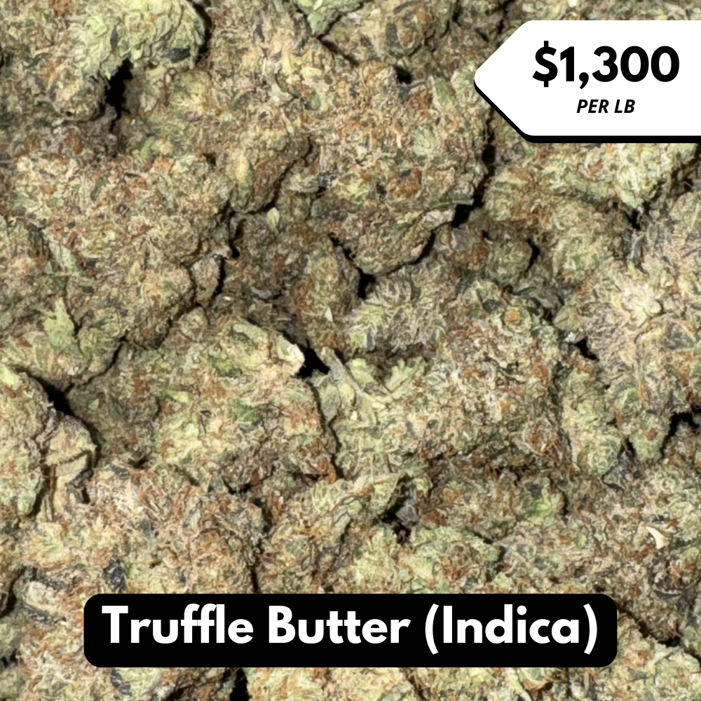 Natural THC-A Flower (Indica ~ Truffle Butter)