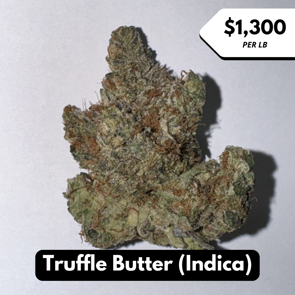 Natural THC-A Flower (Indica ~ Truffle Butter)