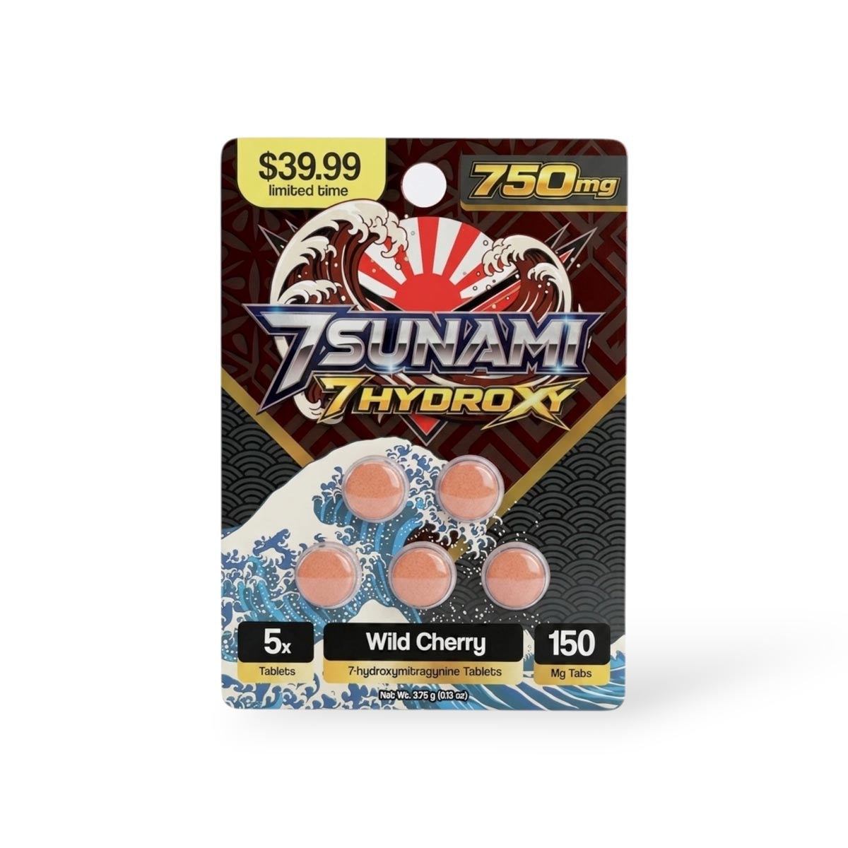 7sunami 7-OH Tablets (750mg - 5 Count)