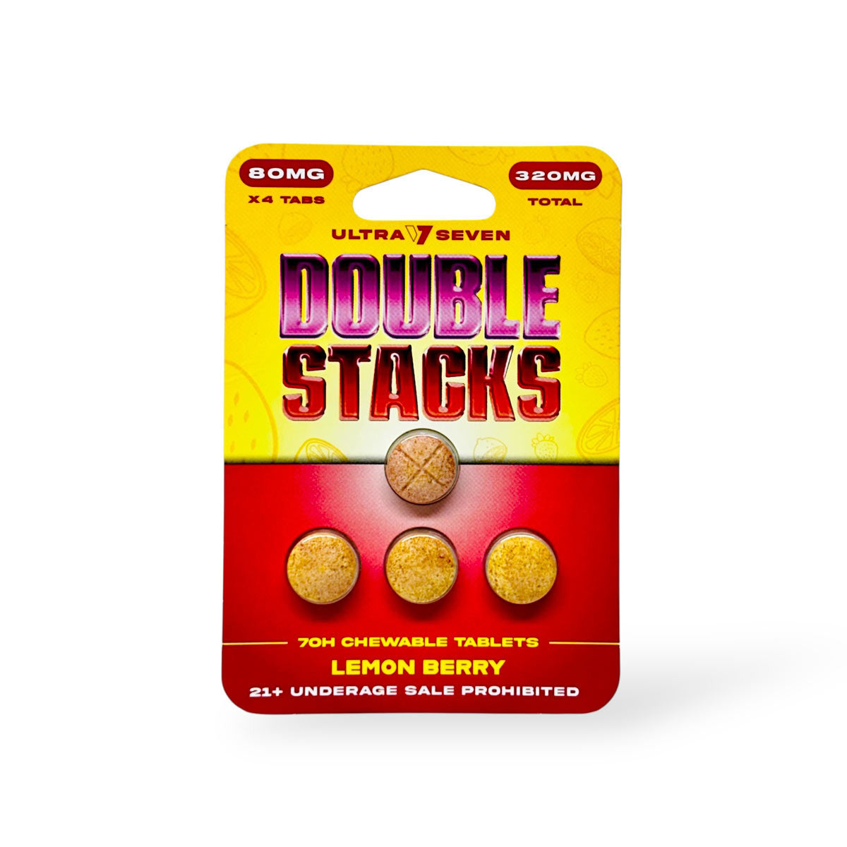 Ultra Seven Double Stacks 7-OH Tablets (320mg - 4 Count)