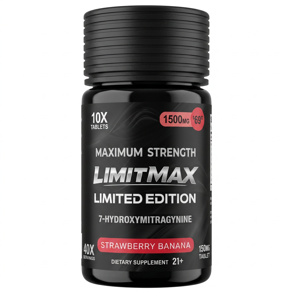 LimitMax 7-OH Tablets (1500mg - 10 Count)