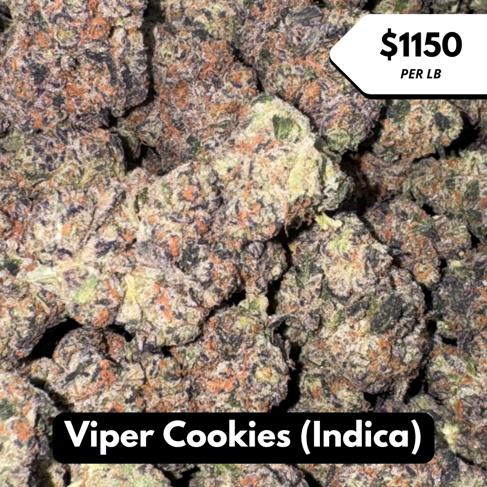 Natural THC-A Flower (Indica ~ Viper Cookies)