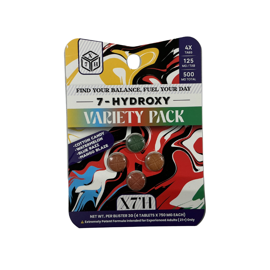 X7'H 7-Hydroxy Tablets (500mg - 4 Count)