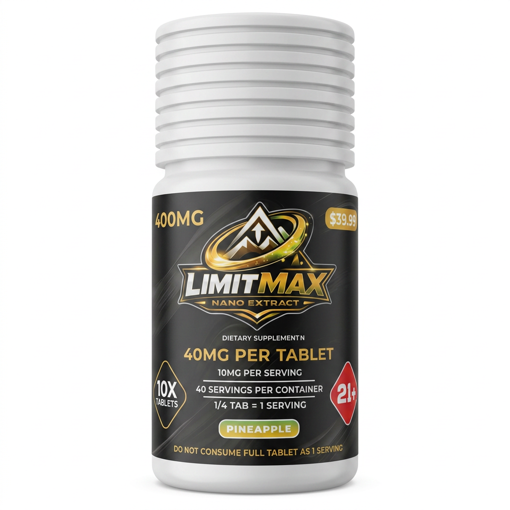 LimitMax Nano Extract Tablets (400mg - 10 Count)