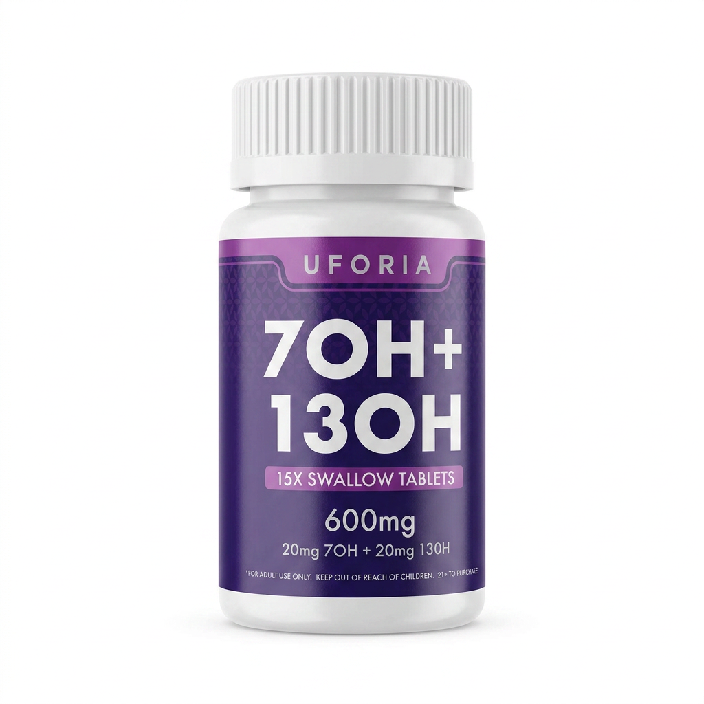 Uforia 7-OH + 13OH Tablets (600mg - 15 Count)