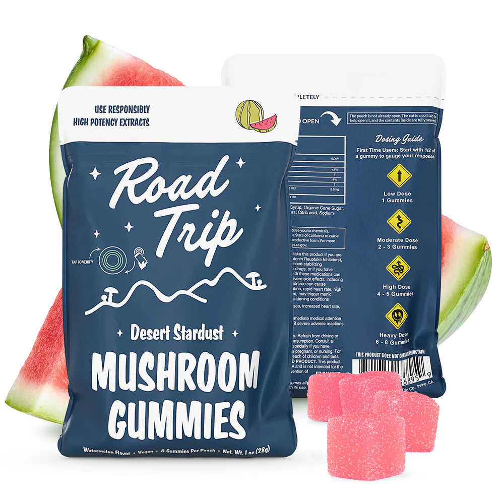 Road Trip Desert Stardust Mushroom Gummies (8 Count)