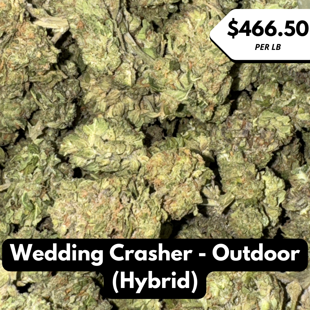 Natural THC-A Flower (Wedding Crasher - Outdoor)