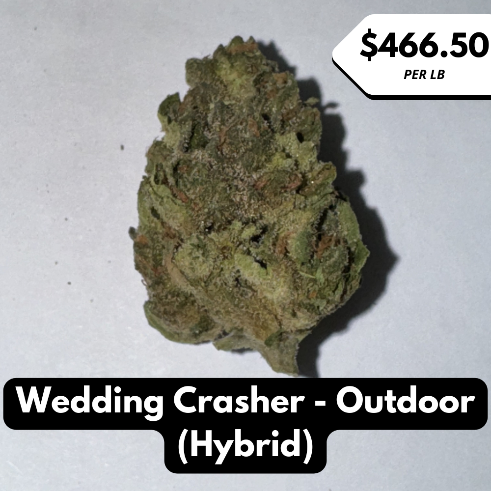 Natural THC-A Flower (Wedding Crasher - Outdoor)