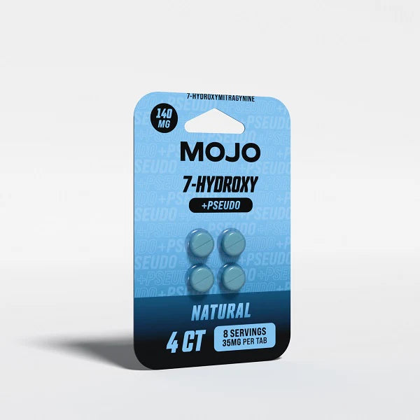 Mojo 7-OH + Pseudo Tablets (140mg - 4 count)