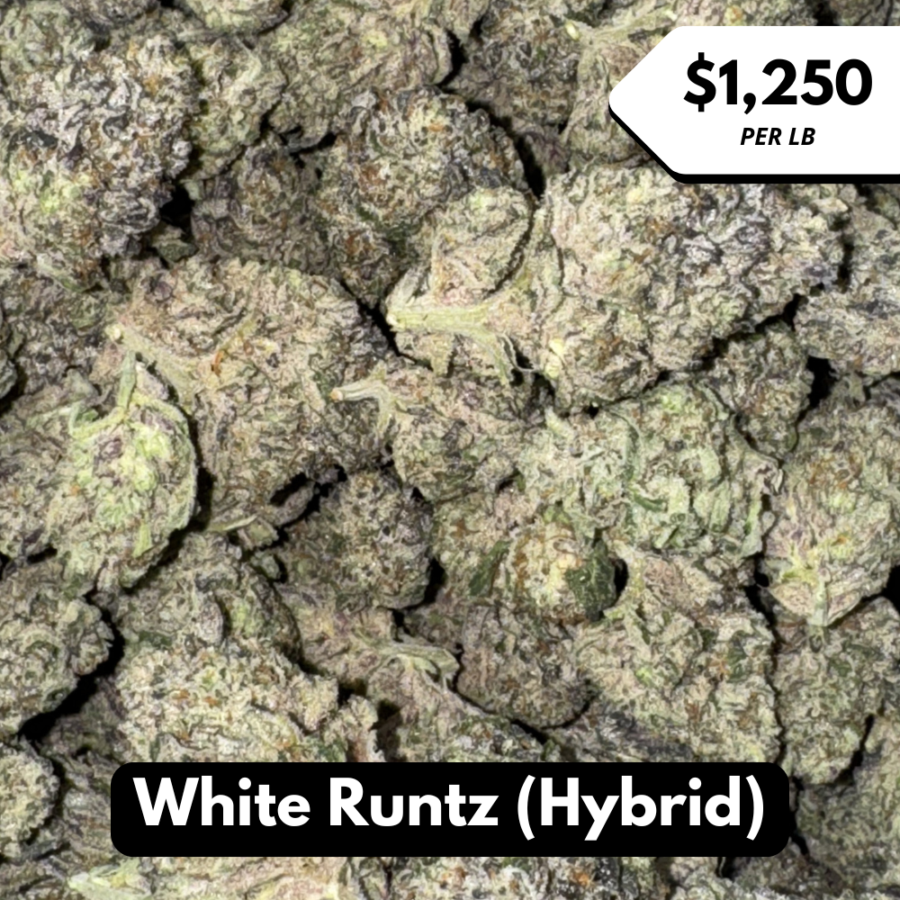 Natural THC-A Flower (Hybrid ~ White Runtz)