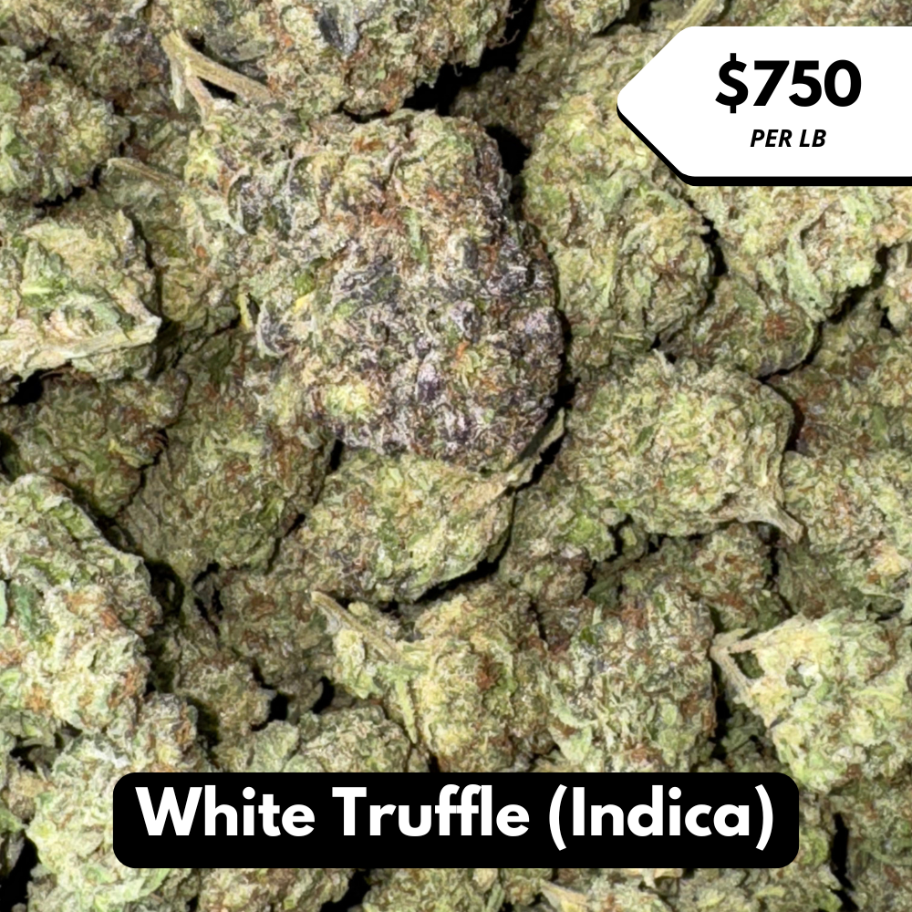 Natural THC-A Flower (Indica ~ White Truffle)