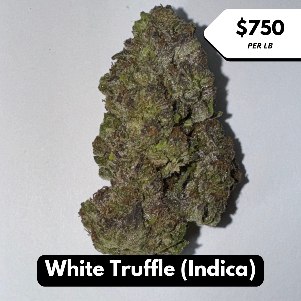 Natural THC-A Flower (Indica ~ White Truffle)