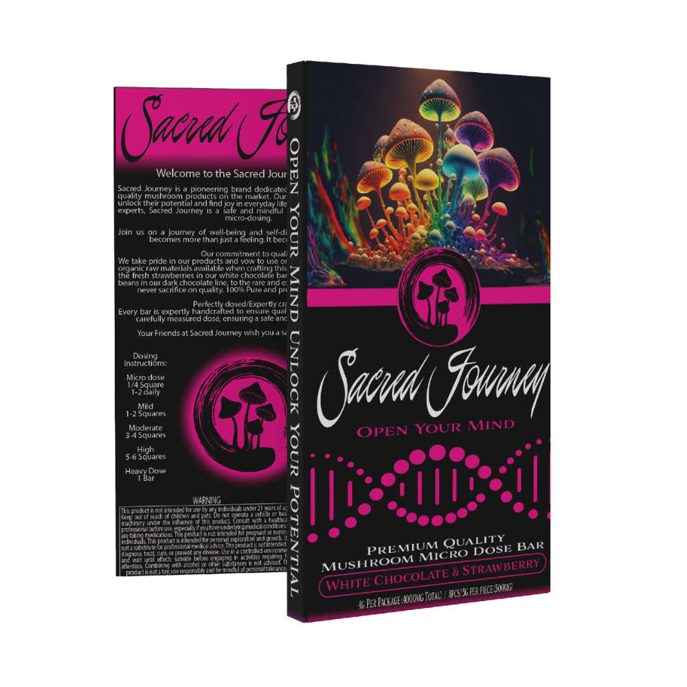 Sacred Journey Mushroom Chocolate Bar