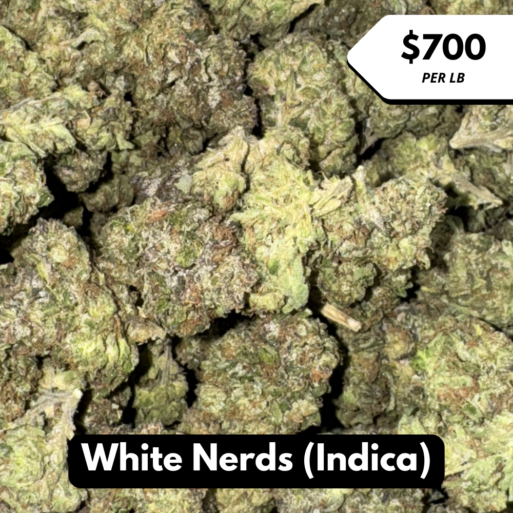 Natural THC-A Flower (Indica ~ White Nerds)