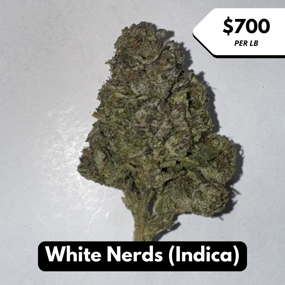 Natural THC-A Flower (Indica ~ White Nerds)