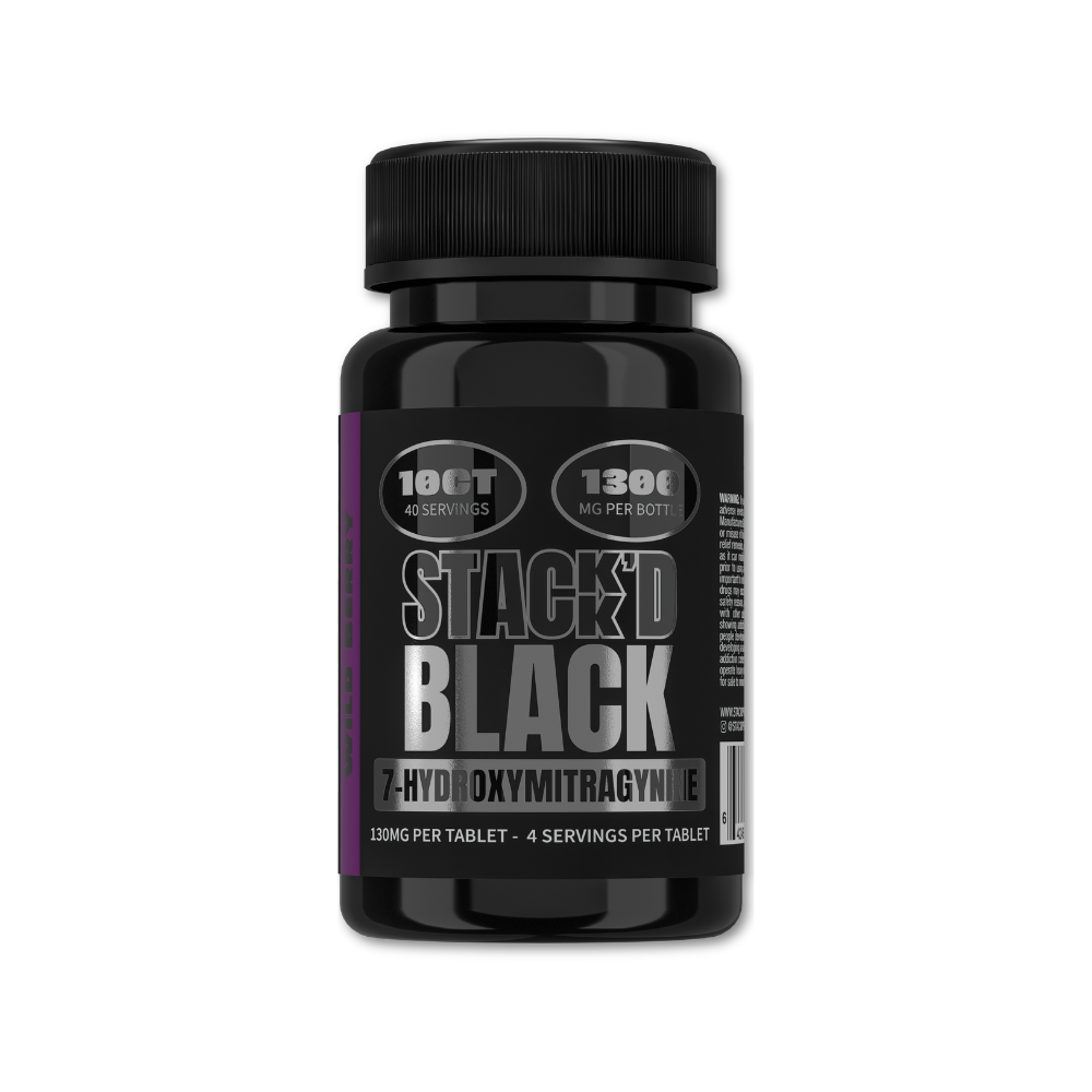 Stack'd Black 7-OH Tablets (1300mg - 10ct)