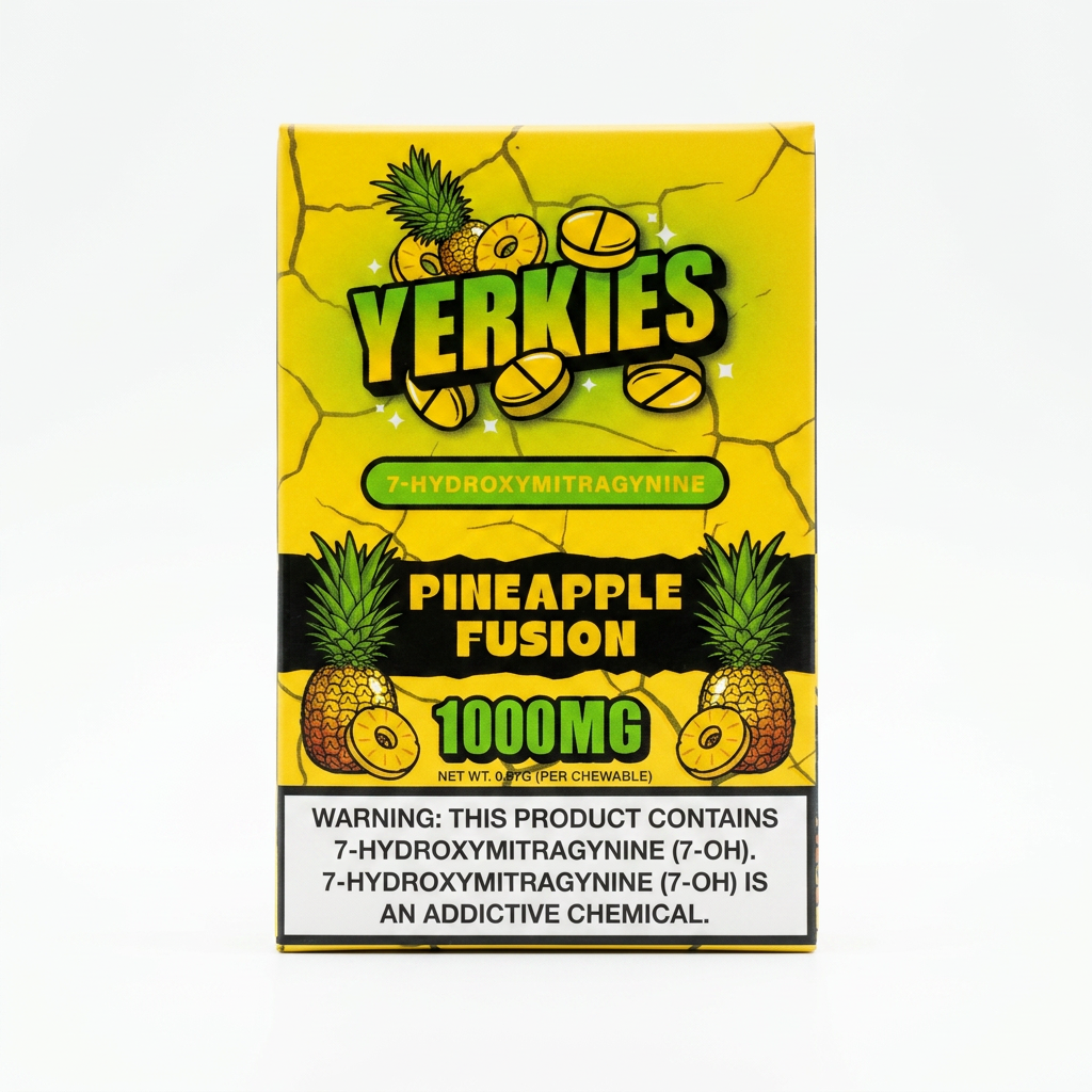 Yerkies 7-OH Tablets (1000mg - 10 Count)