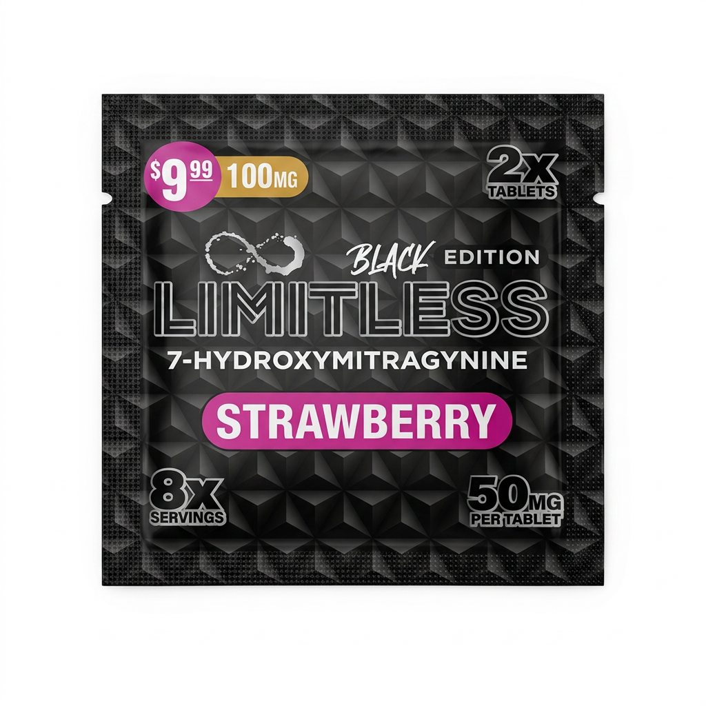 Limitless Black Edition 7-OH Tablets (100mg - 2 Count)
