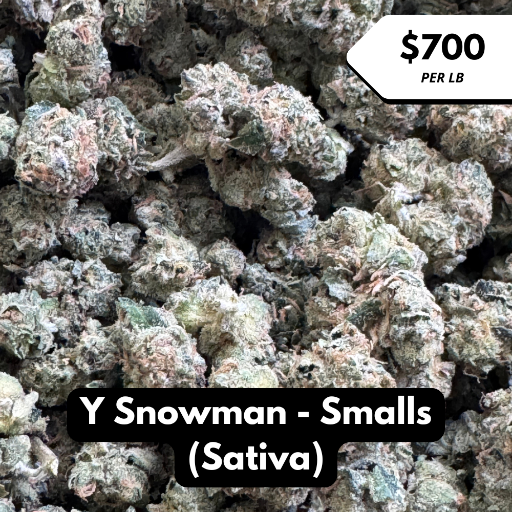 Natural THC-A Flower (Sativa ~ Y Snowman - Smalls)