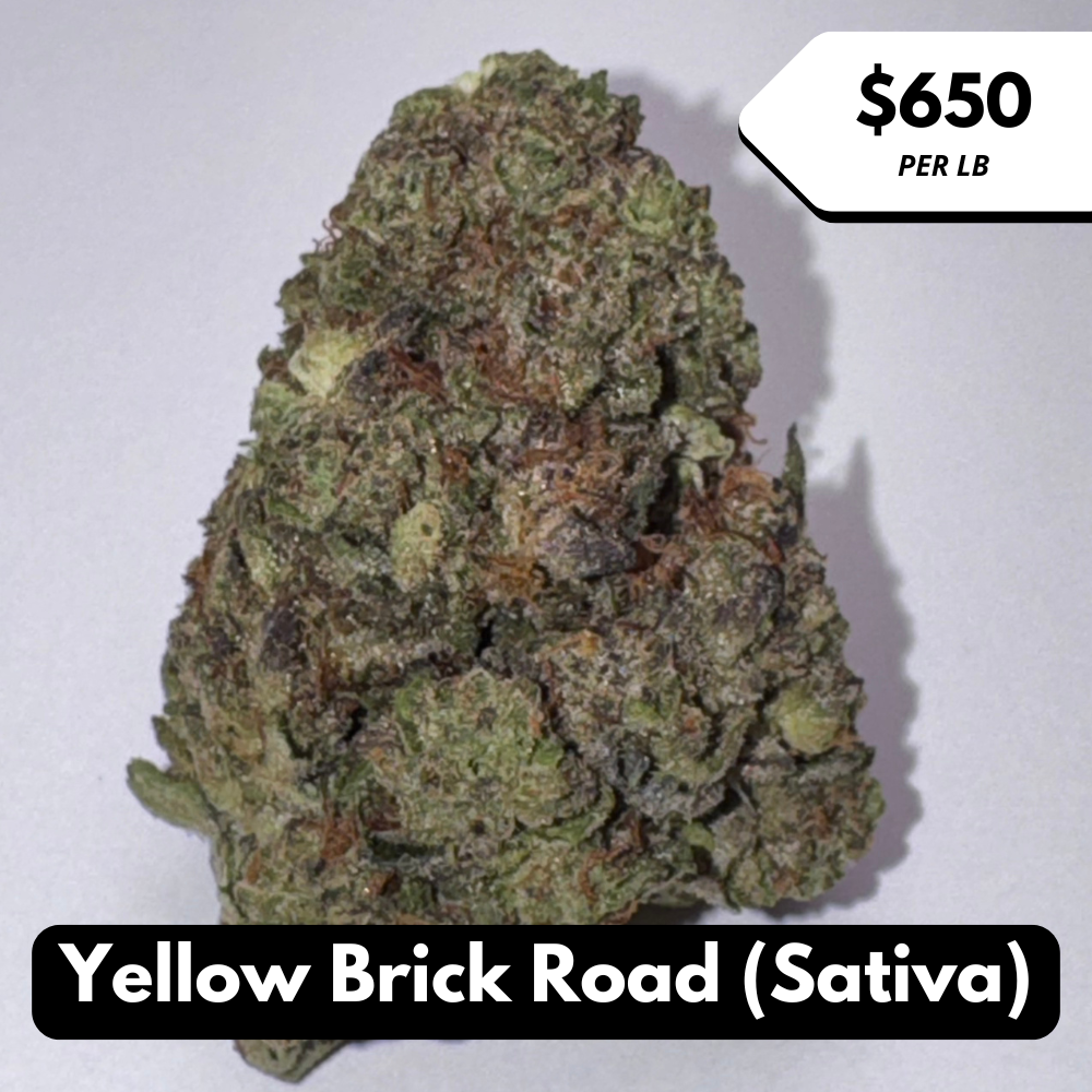 Natural THC-A Flower (Sativa ~ Yellow Brick Road)