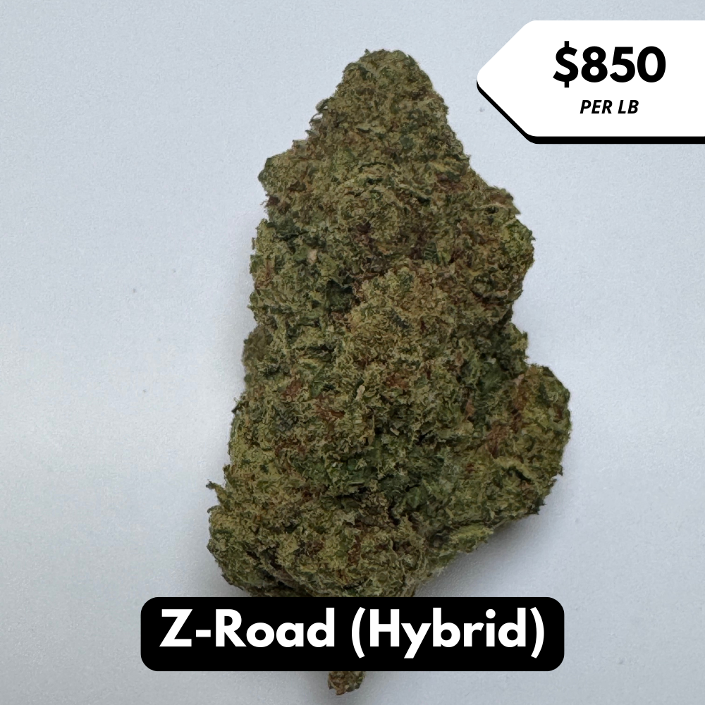 Natural THC-A Flower (Hybrid ~ Z-Road)