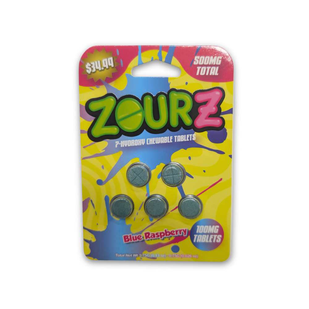 Zourz 7-OH Tablets (500mg - 5 Count)