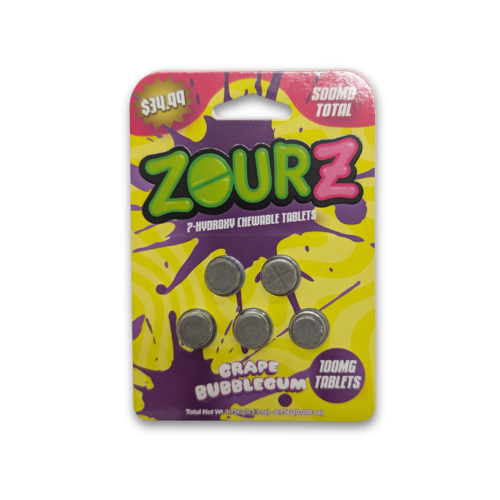 Zourz 7-OH Tablets (500mg - 5 Count)