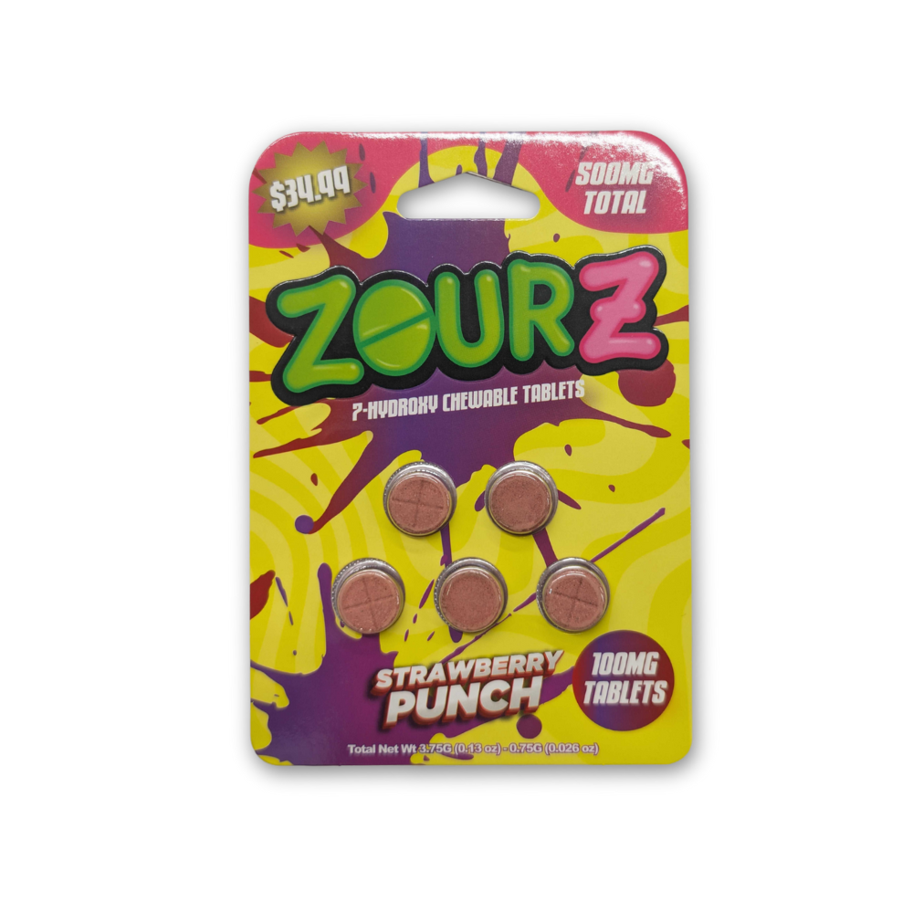 Zourz 7-OH Tablets (500mg - 5 Count)