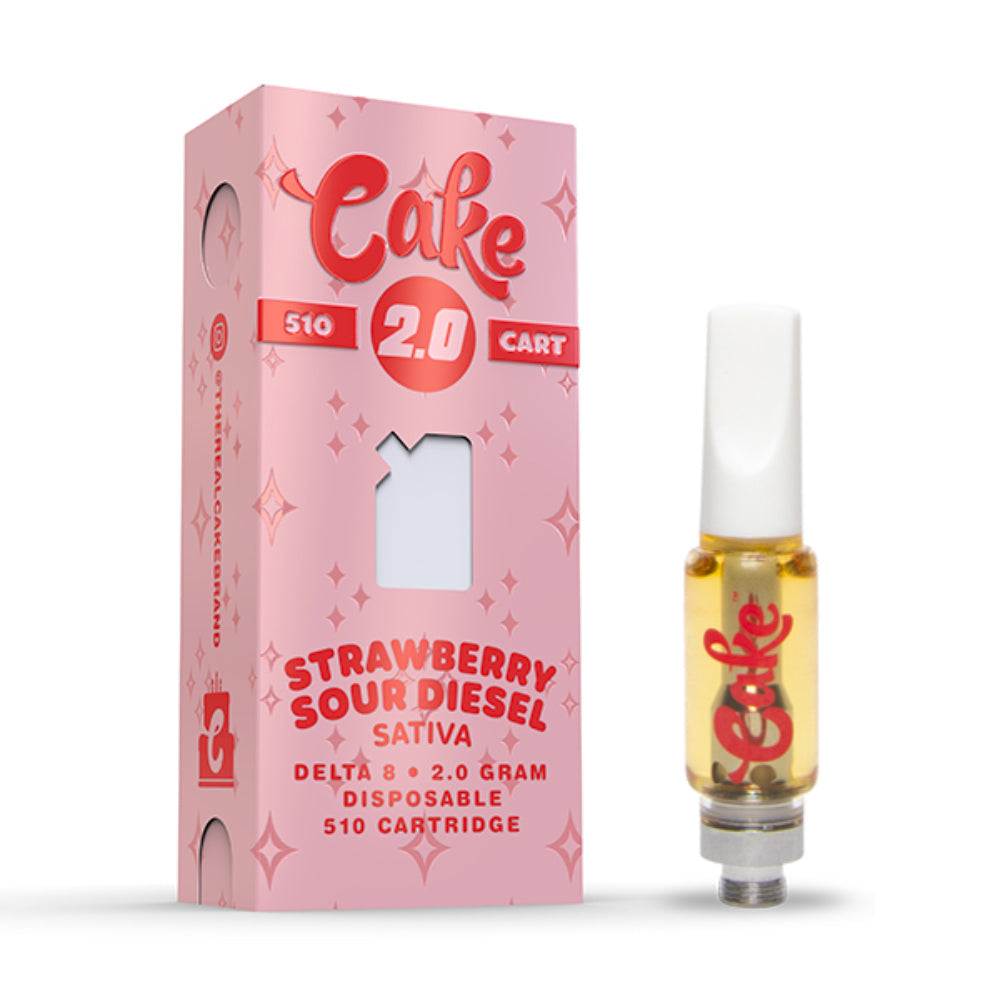 Cake Delta 8 510 Cartridge 2 Gram (2000mg)